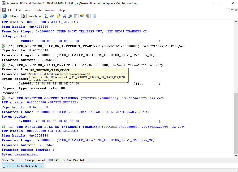 USB Debug Debug and troubleshoot USB devices